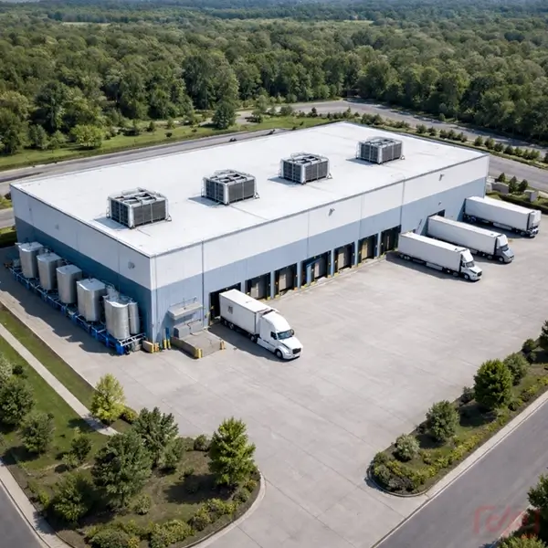 Cold Storage Logistics Hub Best Industrial Architects in Delhi